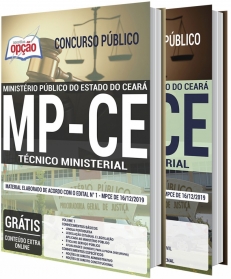Concurso MP CE 2020-TÉCNICO MINISTERIAL-ANALISTA MINISTERIAL (COMUM A TODOS)